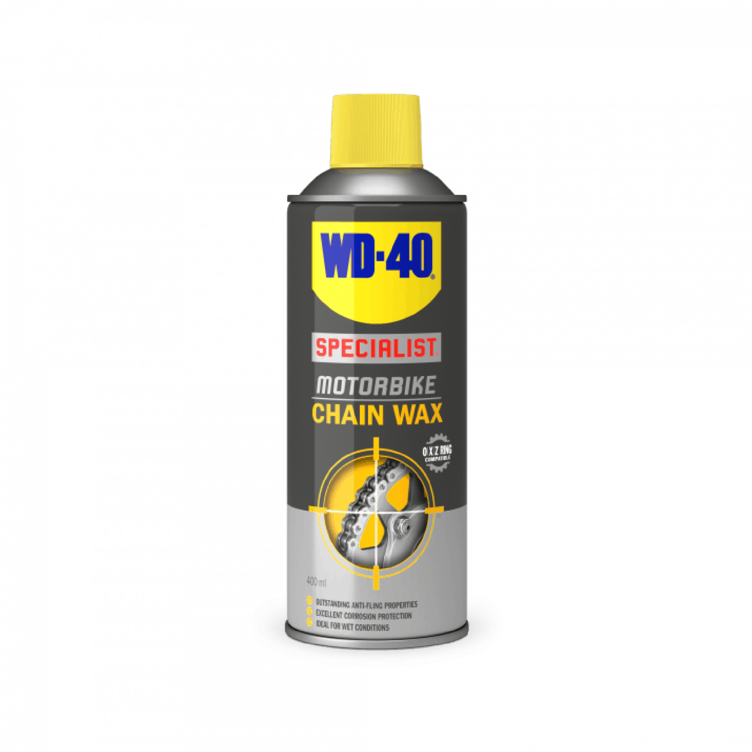WD40 Motorbike Chain Wax Lubricates & Protects Chains