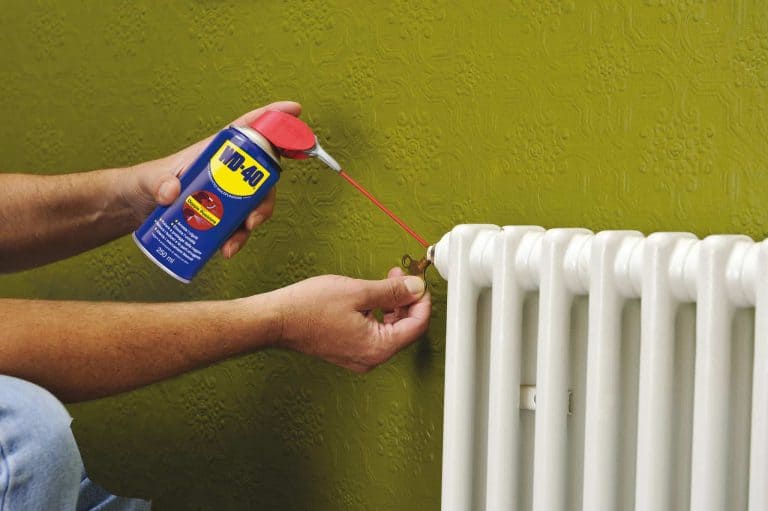 How to Fix Blocked Radiator Valves WD40