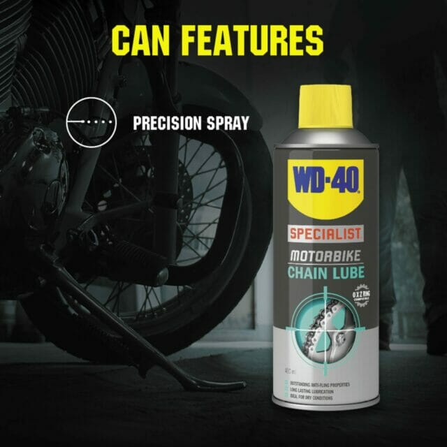 WD40 Specialist Motorbike Chain Lube Spray Lubricant