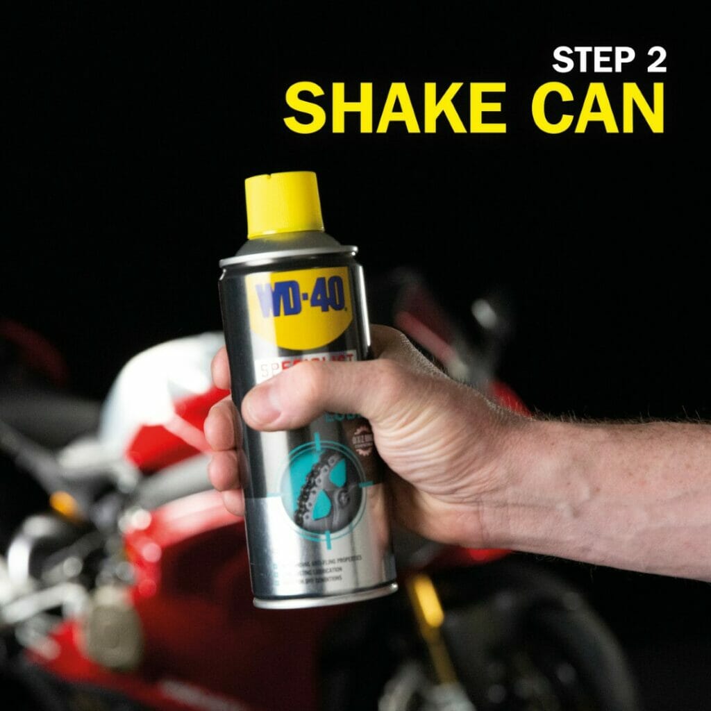 WD40 Specialist Motorbike Chain Lube Spray Lubricant