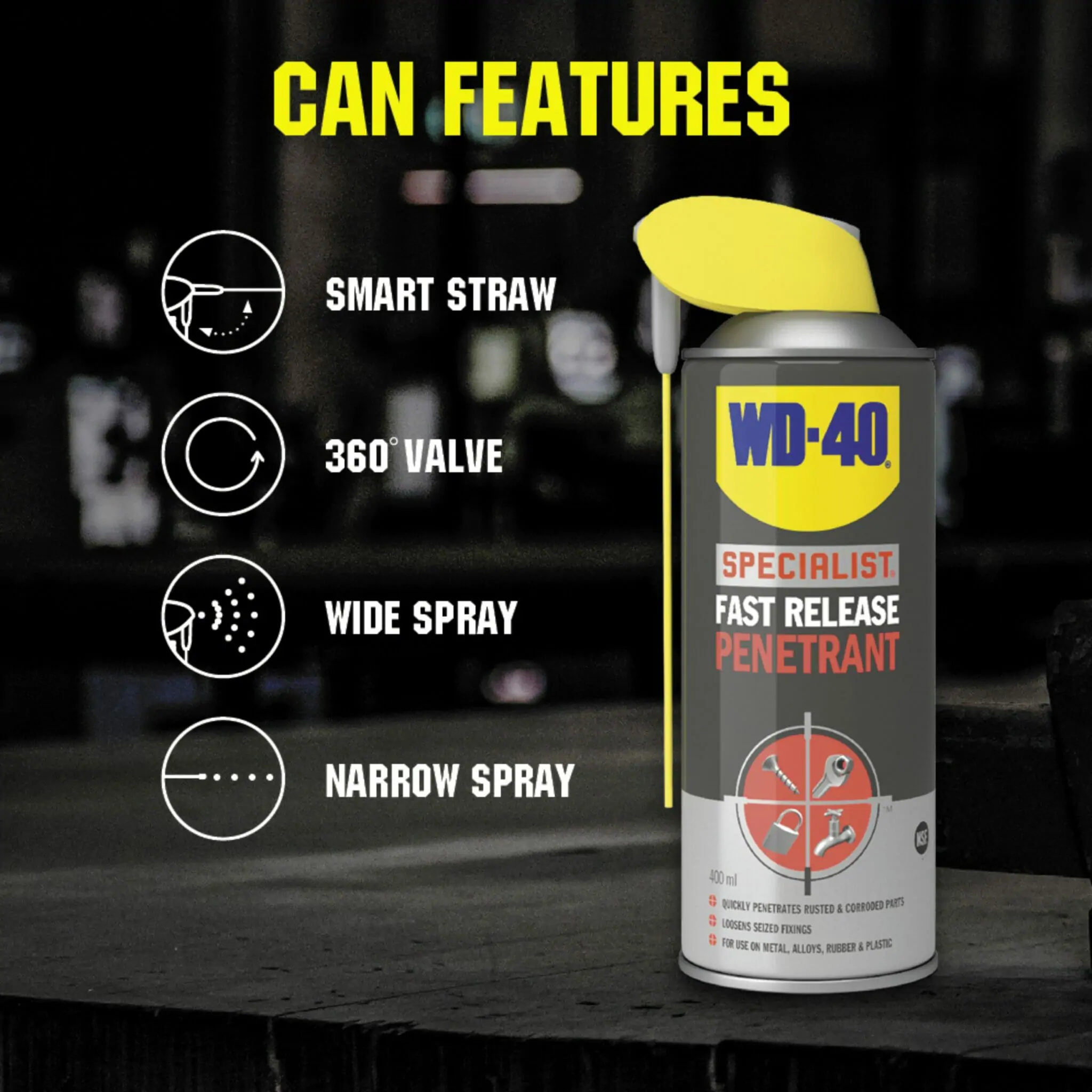 Wd 40 Specialist Fast Release Penetrant Spray