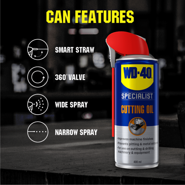 WD40 Specialist MultiPurpose Cutting Oil Spray 400ml