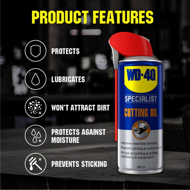 WD40 Specialist MultiPurpose Cutting Oil Spray 400ml
