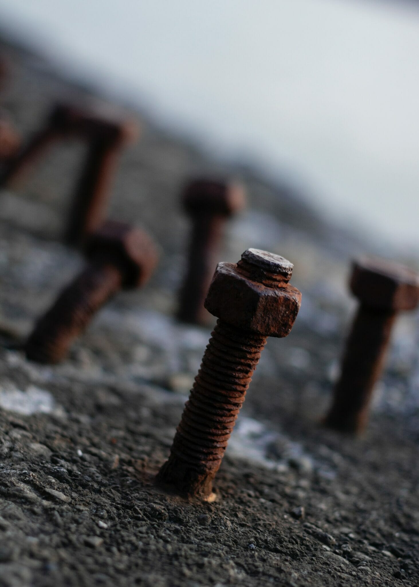 remove rusted nuts and bolts