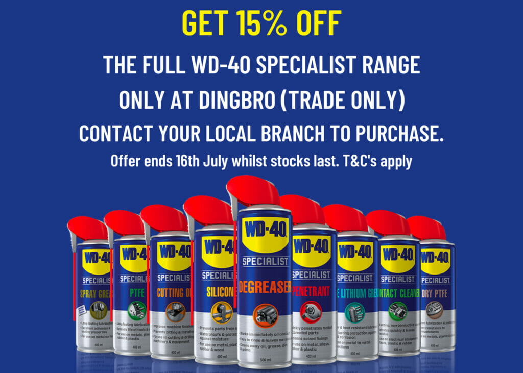 Dingbro Sampling Campaign WD40 UK Dingbro Sampling Campaign