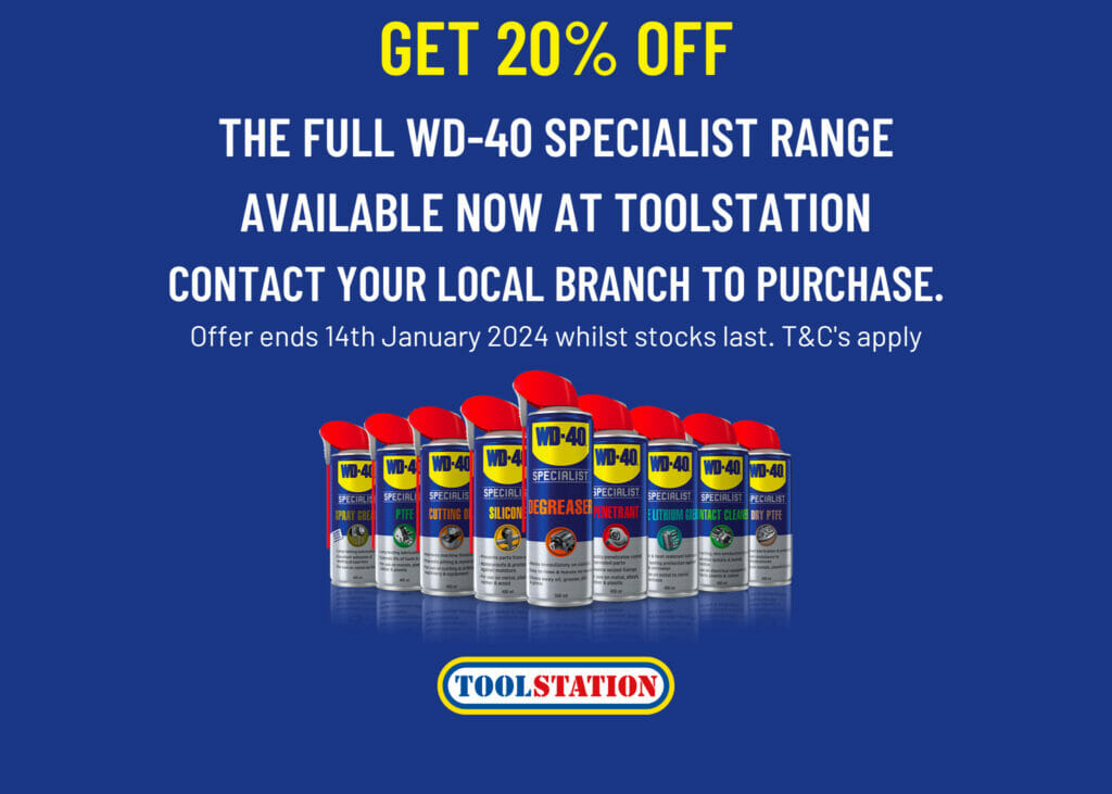 Toolstation Contact Cleaner Sampling Campaign