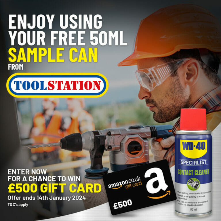 Toolstation Contact Cleaner Sampling Campaign